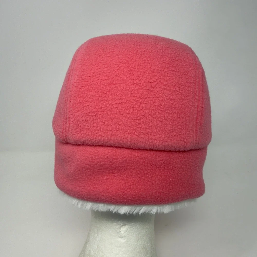 Carhartt Infant / Toddler Trapper Hat Pink Fleece Faux Fur Lined Warm Ear‎ Flap
